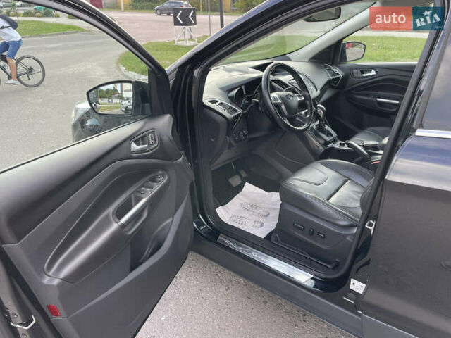 Черный Форд Куга, объемом двигателя 2 л и пробегом 164 тыс. км за 13990 $, фото 8 на Automoto.ua