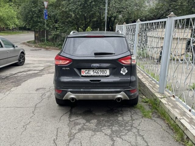 Черный Форд Куга, объемом двигателя 2 л и пробегом 156 тыс. км за 6000 $, фото 7 на Automoto.ua