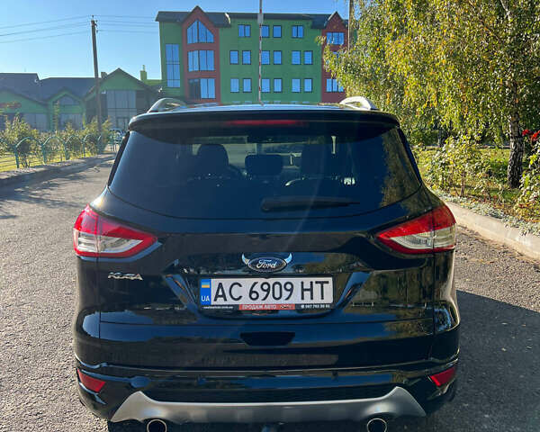 Черный Форд Куга, объемом двигателя 2 л и пробегом 217 тыс. км за 16999 $, фото 14 на Automoto.ua