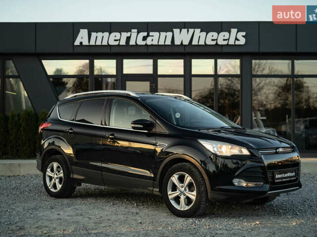 Черный Форд Куга, объемом двигателя 2 л и пробегом 229 тыс. км за 12800 $, фото 2 на Automoto.ua
