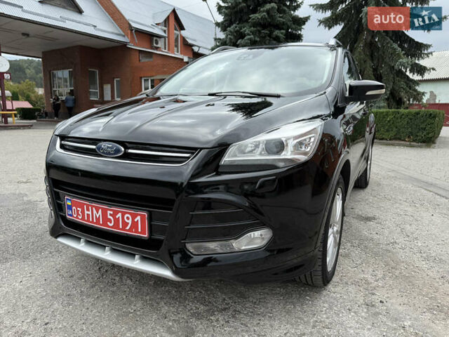 Черный Форд Куга, объемом двигателя 2 л и пробегом 216 тыс. км за 15950 $, фото 15 на Automoto.ua