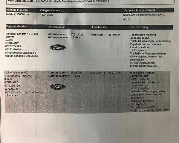 Черный Форд Куга, объемом двигателя 2.49 л и пробегом 142 тыс. км за 26990 $, фото 52 на Automoto.ua
