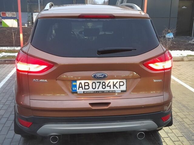 Коричневий Форд Куга, об'ємом двигуна 2 л та пробігом 255 тис. км за 13950 $, фото 4 на Automoto.ua