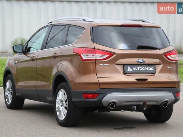 Коричневый Форд Куга, объемом двигателя 2 л и пробегом 107 тыс. км за 13200 $, фото 4 на Automoto.ua