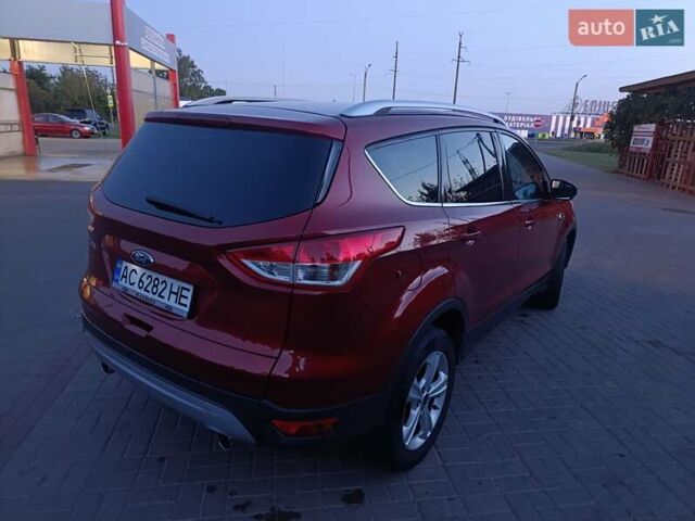 Червоний Форд Куга, об'ємом двигуна 2 л та пробігом 140 тис. км за 15000 $, фото 3 на Automoto.ua