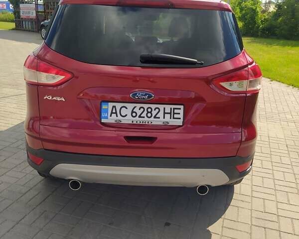 Червоний Форд Куга, об'ємом двигуна 2 л та пробігом 140 тис. км за 15000 $, фото 14 на Automoto.ua