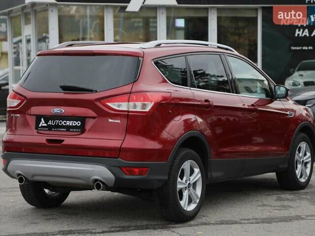 Форд Куга 2015 в Харькове на Automoto.ua Красный Форд Куга, объемом двигателя 2 л и пробегом 146 тыс. км за 15000 $, фото 3 на Automoto.ua