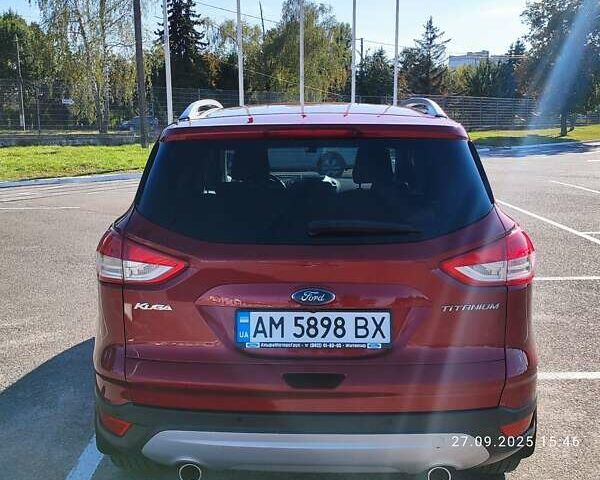 Красный Форд Куга, объемом двигателя 2 л и пробегом 55 тыс. км за 18300 $, фото 36 на Automoto.ua