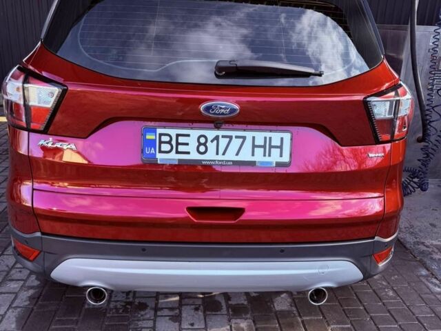 Красный Форд Куга, объемом двигателя 1.5 л и пробегом 74 тыс. км за 19000 $, фото 2 на Automoto.ua
