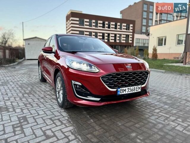 Красный Форд Куга, объемом двигателя 2.49 л и пробегом 137 тыс. км за 26200 $, фото 1 на Automoto.ua