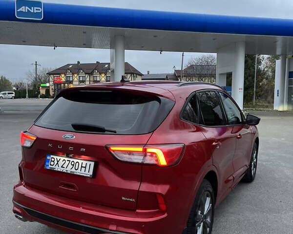 Форд Куга 2021 у Хмельницькому на Automoto.ua Червоний Форд Куга, об'ємом двигуна 1.5 л та пробігом 49 тис. км за 24700 $, фото 17 на Automoto.ua