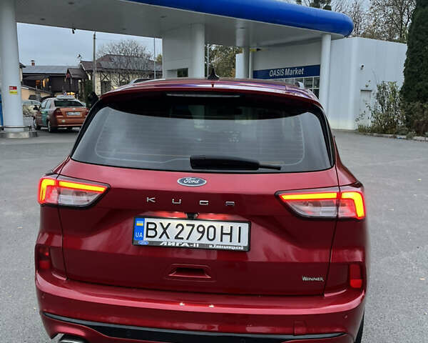 Форд Куга 2021 у Хмельницькому на Automoto.ua Червоний Форд Куга, об'ємом двигуна 1.5 л та пробігом 49 тис. км за 24700 $, фото 16 на Automoto.ua