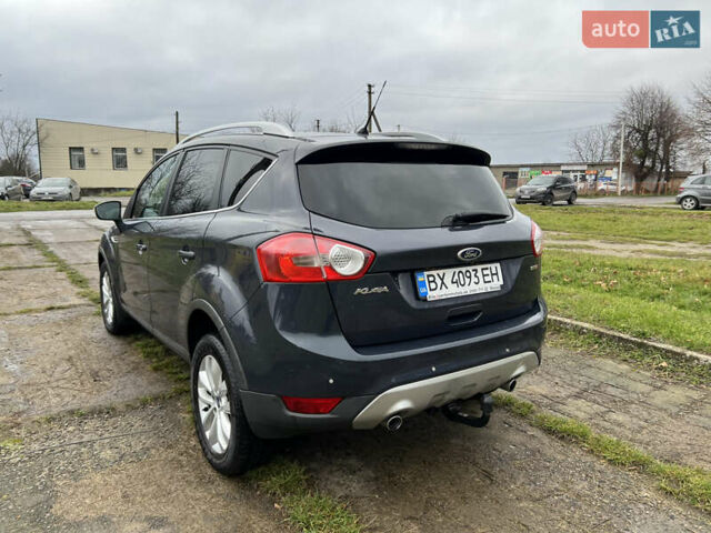 Серый Форд Куга, объемом двигателя 2 л и пробегом 180 тыс. км за 10900 $, фото 4 на Automoto.ua