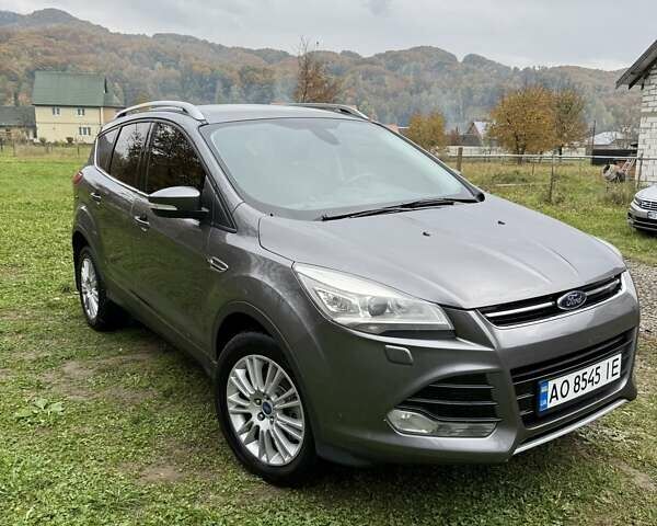 Серый Форд Куга, объемом двигателя 2 л и пробегом 190 тыс. км за 12200 $, фото 11 на Automoto.ua