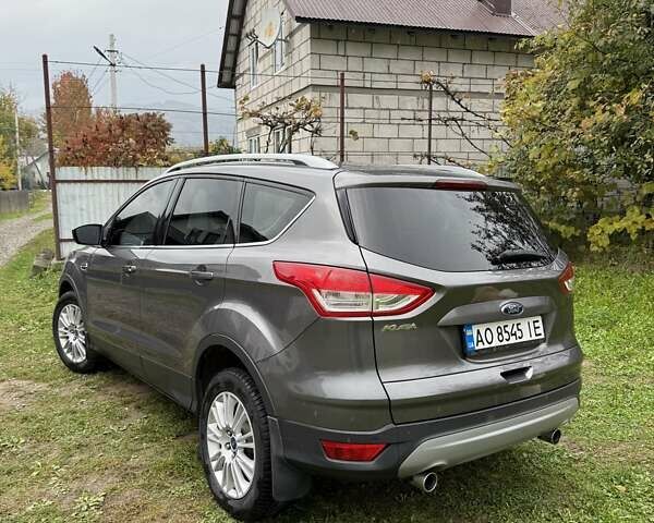 Серый Форд Куга, объемом двигателя 2 л и пробегом 190 тыс. км за 12200 $, фото 8 на Automoto.ua