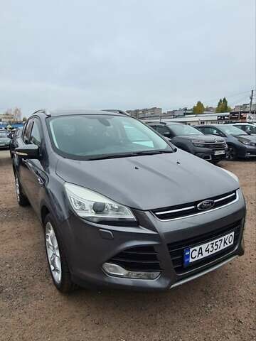 Серый Форд Куга, объемом двигателя 2 л и пробегом 197 тыс. км за 12950 $, фото 8 на Automoto.ua