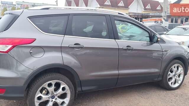 Серый Форд Куга, объемом двигателя 2 л и пробегом 197 тыс. км за 12950 $, фото 3 на Automoto.ua