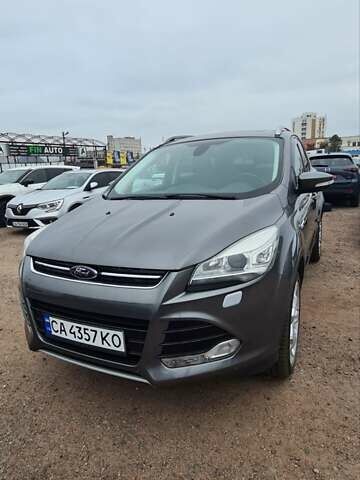 Серый Форд Куга, объемом двигателя 2 л и пробегом 197 тыс. км за 12950 $, фото 6 на Automoto.ua