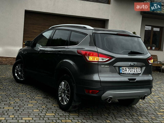Серый Форд Куга, объемом двигателя 2 л и пробегом 219 тыс. км за 11750 $, фото 17 на Automoto.ua