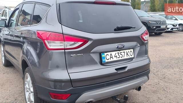 Серый Форд Куга, объемом двигателя 2 л и пробегом 197 тыс. км за 12950 $, фото 11 на Automoto.ua