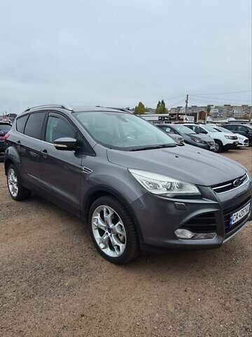 Серый Форд Куга, объемом двигателя 2 л и пробегом 197 тыс. км за 12950 $, фото 10 на Automoto.ua