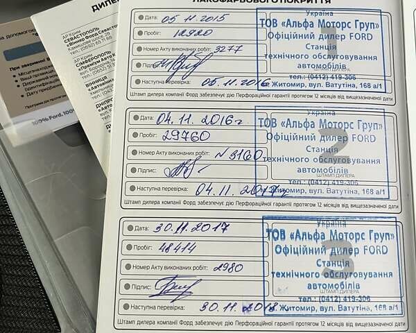 Форд Куга 2014 в Коростышеве на Automoto.ua Серый Форд Куга, объемом двигателя 2 л и пробегом 183 тыс. км за 13300 $, фото 29 на Automoto.ua