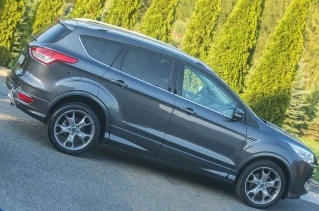 Серый Форд Куга, объемом двигателя 2 л и пробегом 170 тыс. км за 9100 $, фото 11 на Automoto.ua