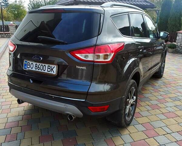 Серый Форд Куга, объемом двигателя 2 л и пробегом 134 тыс. км за 15000 $, фото 4 на Automoto.ua