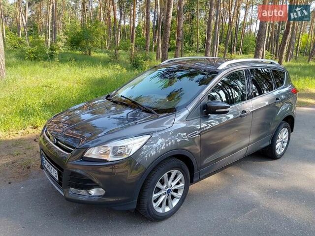 Серый Форд Куга, объемом двигателя 2 л и пробегом 207 тыс. км за 16300 $, фото 1 на Automoto.ua