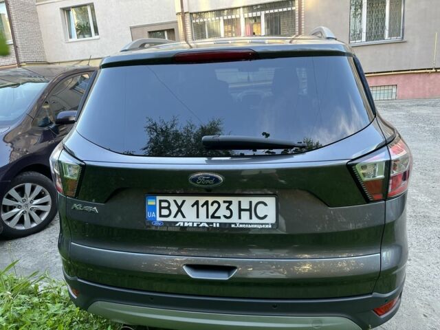 Форд Куга 2017 в Ирпене на Automoto.ua Серый Форд Куга, объемом двигателя 2 л и пробегом 148 тыс. км за 17750 $, фото 6 на Automoto.ua
