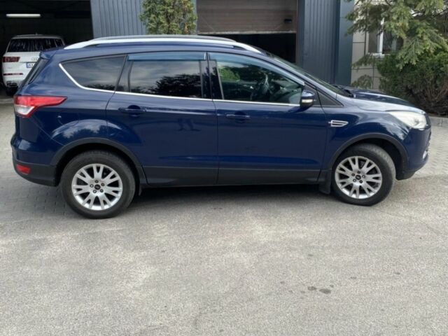 Форд Куга 2013 в Павлограде на Automoto.ua Синий Форд Куга, объемом двигателя 2 л и пробегом 214 тыс. км за 10900 $, фото 7 на Automoto.ua