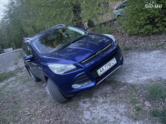 Синий Форд Куга, объемом двигателя 2 л и пробегом 158 тыс. км за 12000 $, фото 1 на Automoto.ua
