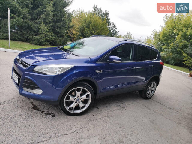 Синий Форд Куга, объемом двигателя 2 л и пробегом 242 тыс. км за 13900 $, фото 2 на Automoto.ua