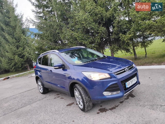 Синий Форд Куга, объемом двигателя 2 л и пробегом 242 тыс. км за 13900 $, фото 3 на Automoto.ua