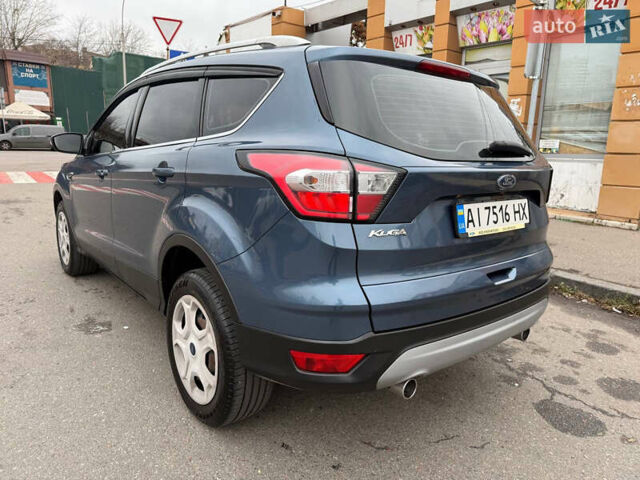 Синий Форд Куга, объемом двигателя 1.5 л и пробегом 145 тыс. км за 13500 $, фото 6 на Automoto.ua