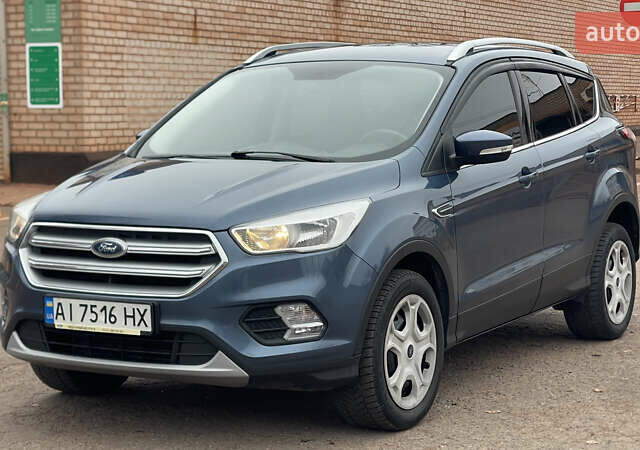 Синій Форд Куга, об'ємом двигуна 1.5 л та пробігом 146 тис. км за 15800 $, фото 1 на Automoto.ua