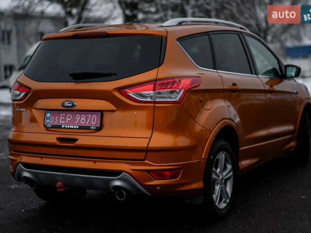 Оранжевый Форд Куга, объемом двигателя 2 л и пробегом 237 тыс. км за 14600 $, фото 11 на Automoto.ua