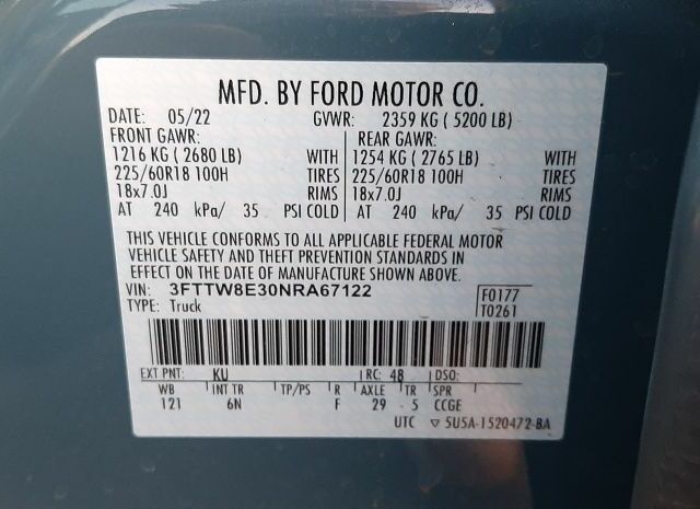 Синій Форд Маверік, об'ємом двигуна 2.5 л та пробігом 28 тис. км за 31000 $, фото 13 на Automoto.ua