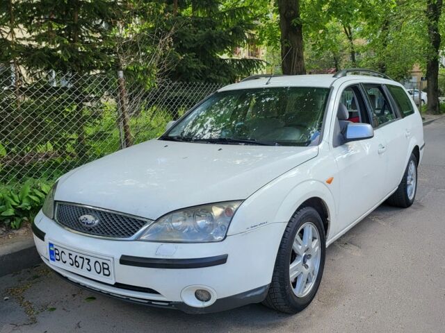 Белый Форд Мондео, объемом двигателя 2 л и пробегом 320 тыс. км за 5800 $, фото 5 на Automoto.ua