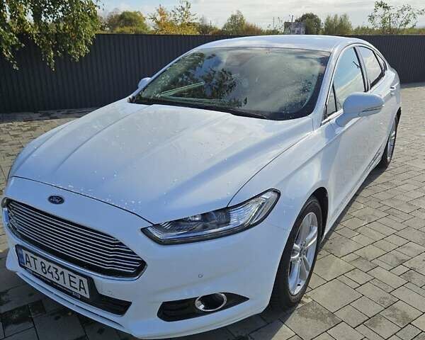 Форд Мондео 2017 в Ивано-Франковске на Automoto.ua Белый Форд Мондео, объемом двигателя 2 л и пробегом 170 тыс. км за 15500 $, фото 4 на Automoto.ua