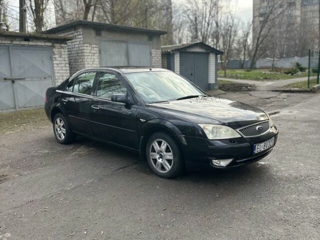 Черный Форд Мондео, объемом двигателя 2 л и пробегом 344 тыс. км за 2500 $, фото 1 на Automoto.ua