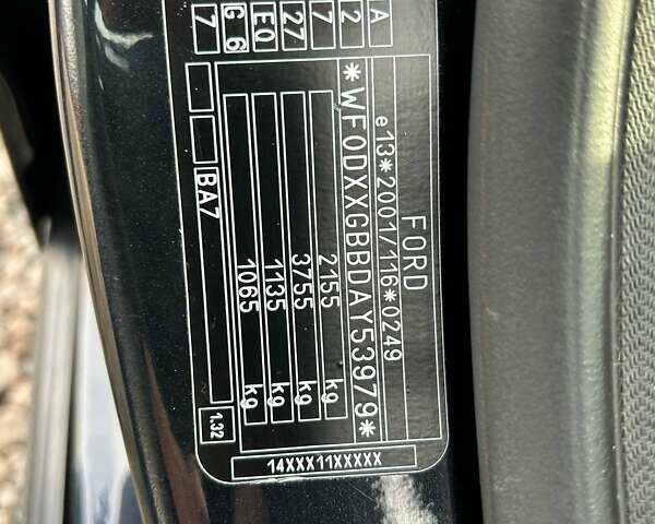 Черный Форд Мондео, объемом двигателя 1.8 л и пробегом 225 тыс. км за 6800 $, фото 34 на Automoto.ua