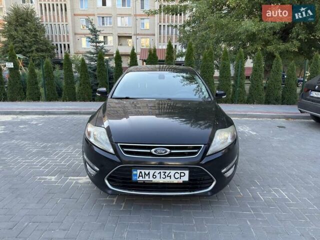 Черный Форд Мондео, объемом двигателя 2 л и пробегом 202 тыс. км за 8500 $, фото 1 на Automoto.ua