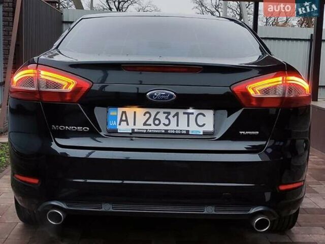 Черный Форд Мондео, объемом двигателя 2 л и пробегом 162 тыс. км за 8700 $, фото 13 на Automoto.ua