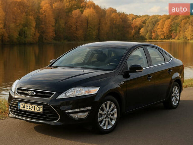 Черный Форд Мондео, объемом двигателя 2 л и пробегом 144 тыс. км за 8500 $, фото 4 на Automoto.ua
