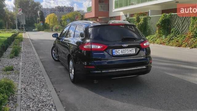 Черный Форд Мондео, объемом двигателя 2 л и пробегом 244 тыс. км за 12700 $, фото 6 на Automoto.ua