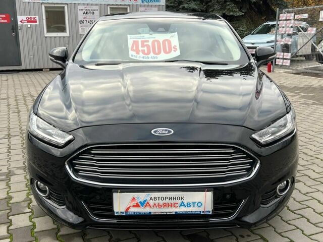 Черный Форд Мондео, объемом двигателя 2 л и пробегом 174 тыс. км за 15500 $, фото 1 на Automoto.ua