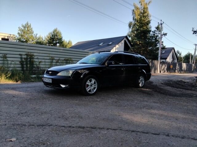 Черный Форд Мондео, объемом двигателя 2 л и пробегом 230 тыс. км за 1450 $, фото 1 на Automoto.ua