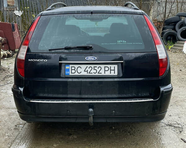 Черный Форд Мондео, объемом двигателя 2 л и пробегом 284 тыс. км за 2600 $, фото 1 на Automoto.ua