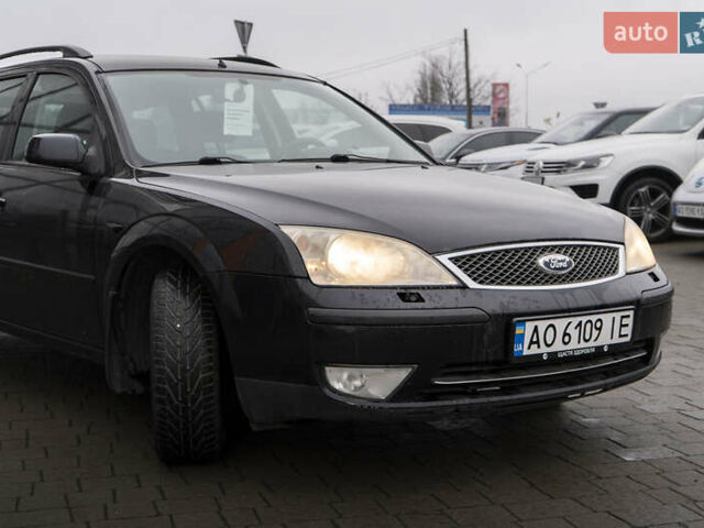 Черный Форд Мондео, объемом двигателя 2 л и пробегом 144 тыс. км за 3000 $, фото 1 на Automoto.ua